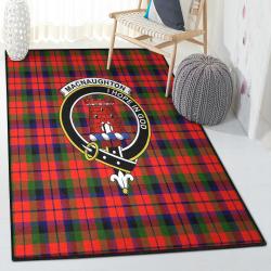 Scotland Family Large Area Rugs, Macnaughton Modern Tartan Clan Badge Rug