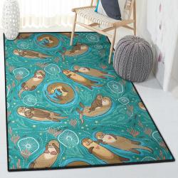 Sea Otter Area Rugs, Otter Rug