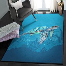 Sea Turtle Modern Rugs, Sea Turtle Rug
