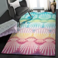 Siren Living Room Rugs, Mermaid Rug