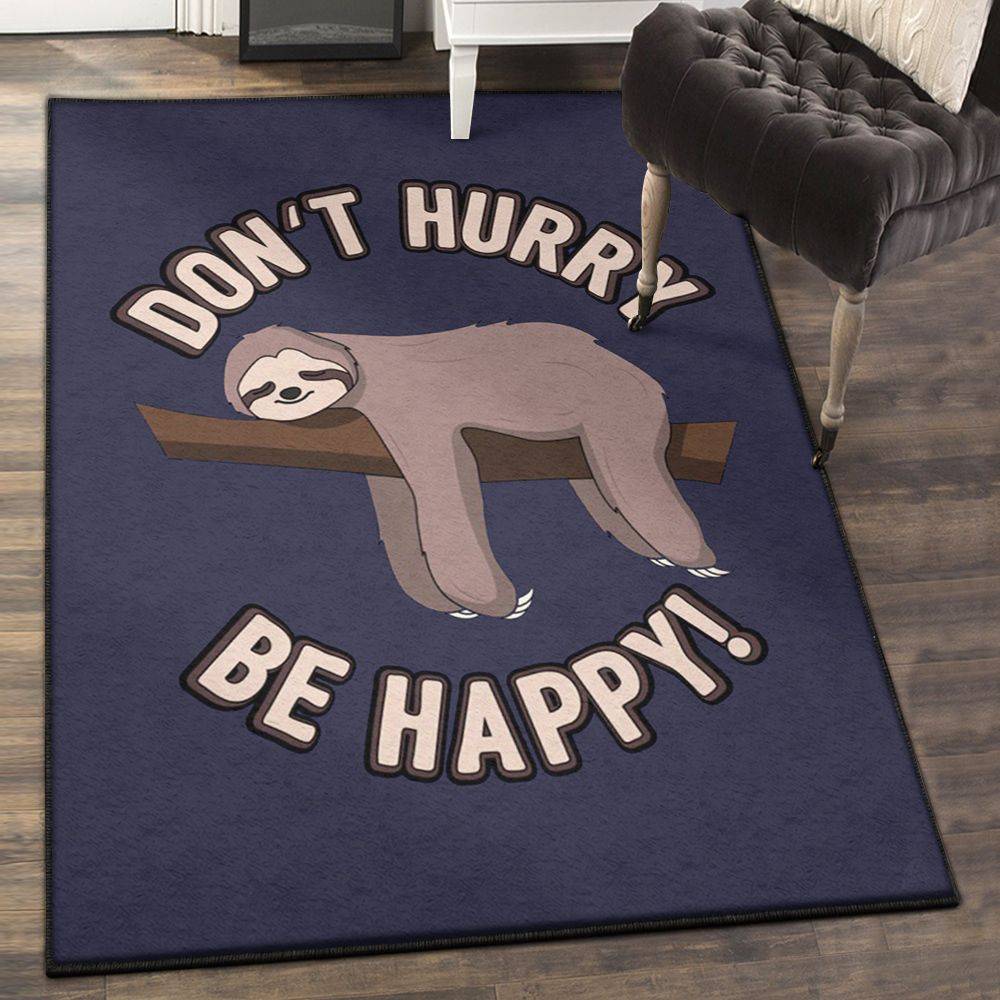 Sloth 2 Carpets For Living Room, Sloth Rug