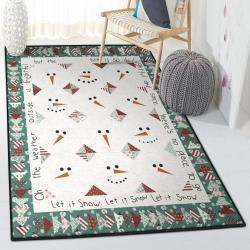 Snowman Area Rugs, Snowman Rug