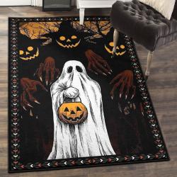 Spooky Indoor Outdoor Rugs, Halloween Rug