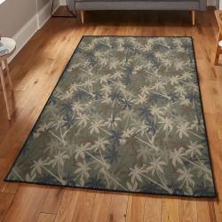 Summer Vacation Art Deco Rug, Palm Tree camouflage Rug