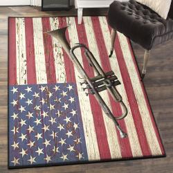 Trumper Area Rugs For Living Room, Old Trumpet GS CL Rug