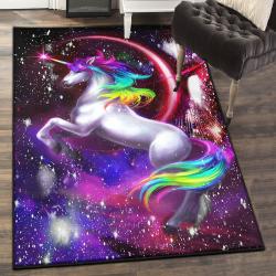 Unicorn Outdoor Carpet, Rainbow Unicorn Rug