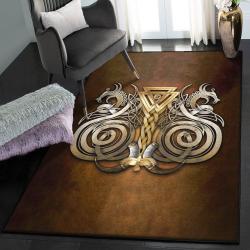 Viking Art Art Deco Rug, Fenrir Viking GS CL Rug