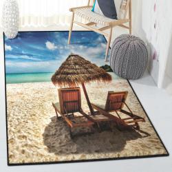 Washable Area Rugs, Beachs Rug