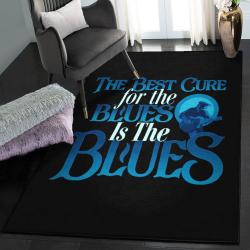 Washable Area Rugs, Best Cure For The Blues GS CL Rug