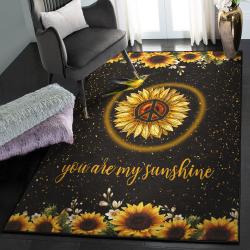 Washable Area Rugs, You are my Sunshine Rug