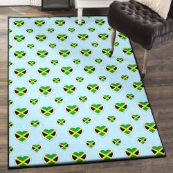 Wedding Day Living Room Rugs, Jamaican Heart GS CL Rug