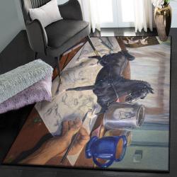 Wild Horse Washable Rugs, Graphite Resurrection Horse Rug