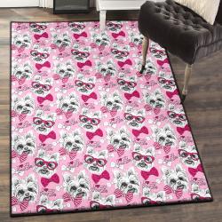 Yorkshire Terrier Dog Indoor Outdoor Carpet, Yorkshire Terrier Dog Puppy Rug