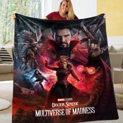 Movie Doctor Strange In The Multiverse Of Madness Super Hero Fleece Sherpa Blanket Perfect Gifts For Family On Christmas