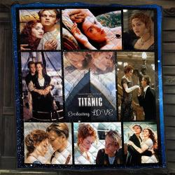 Movie Titanic American Epic Romance And Disaster Film Quilt Fleece Sherpa Blanket Perfect Gifts For Family On Christmas