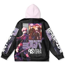 Anime 9S Nier Automata Streetwear Hoodie Perfect And Unique Gifts For Otaku Anime Fans On Christmas