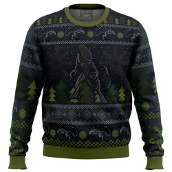 A Christmas Bug Hunt Xenomorph Ugly Christmas Sweater Perfect And Unique Gifts For Adults Kids On Christmas