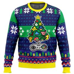 A Classic Gamer Christmas Ugly Christmas Sweater Perfect And Unique Gifts For Adults Kids On Christmas