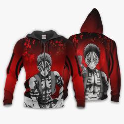Anime Akaza Shirts Merch Custom Kimetsu Anime Japan Art Perfect And Unique Gifts For Otaku Anime Fans On Christmas