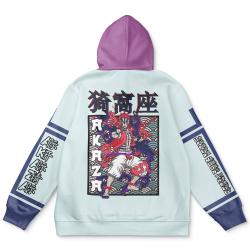 Anime Akaza Demon Slayer Streetwear Hoodie Perfect And Unique Gifts For Otaku Anime Fans On Christmas