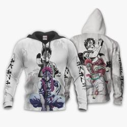 Anime Akaza Hoodie Kimetsu Custom Anime Perfect And Unique Gifts For Otaku Anime Fans On Christmas