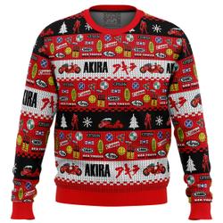 Akira Bike Decals Ugly Christmas Sweater Perfect And Unique Gifts For Adults Kids On Christmas