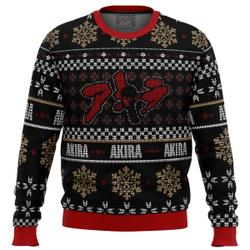 Akira Kanji Name Ugly Christmas Sweater Perfect And Unique Gifts For Adults Kids On Christmas