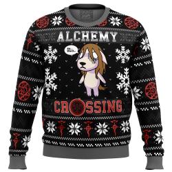 Alchemy Crossing Fullmetal Alchemist Ugly Christmas Sweater Perfect And Unique Gifts For Adults Kids On Christmas