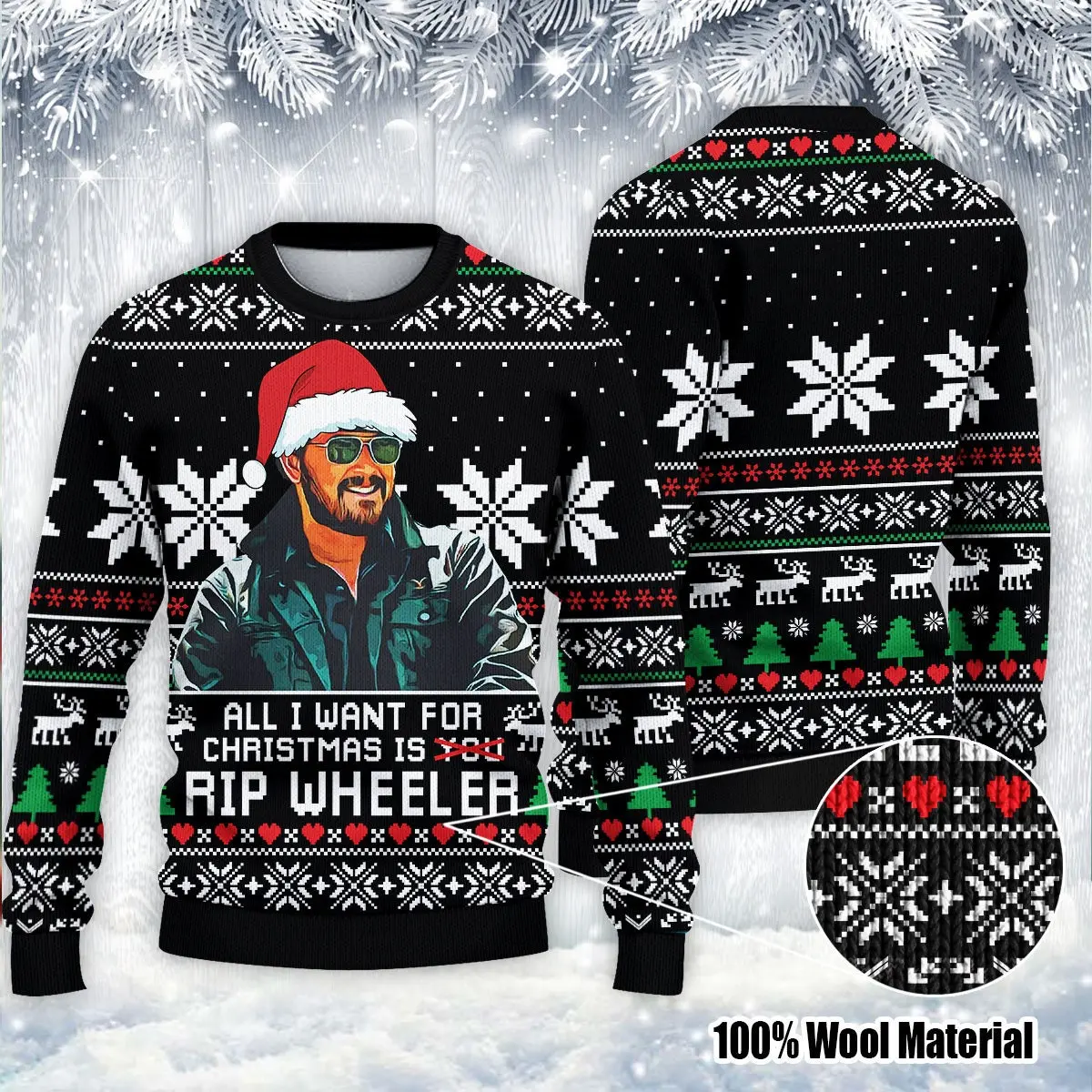 All I Want For Adults Kids On Christmas Is Rip Ugly Sweater Perfect And Unique Gifts For Adults Kids On Christmas