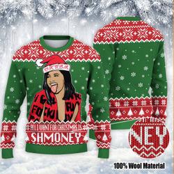 All I Want For Adults Kids On Christmas Is Shmoney Ugly Sweater Perfect And Unique Gifts For Adults Kids On Christmas