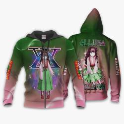 Anime Alluka Zoldyck Hoodie Custom Anime Hunter x Hunter Perfect And Unique Gifts For Otaku Anime Fans On Christmas