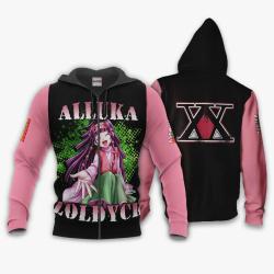 Anime Alluka Zoldyck Hoodie Custom Anime Hunter x Hunter Perfect And Unique Gifts For Otaku Anime Fans On Christmas