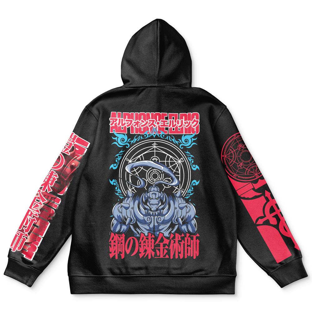 Anime Alphonse Elric Fullmetal Alchemist Streetwear Hoodie Perfect And Unique Gifts For Otaku Anime Fans On Christmas