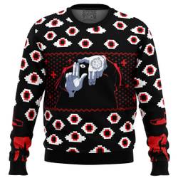 Alucard Eyes Hellsing Ugly Christmas Sweater Perfect And Unique Gifts For Adults Kids On Christmas