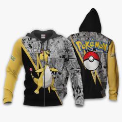 Anime Ampharos Hoodie Custom Anime Mix Manga Perfect And Unique Gifts For Otaku Anime Fans On Christmas