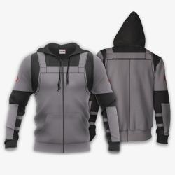 Anime Anbu Black Ops Uniform Hoodie Shirts Costume For Fans Perfect And Unique Gifts For Otaku Anime Fans On Christmas