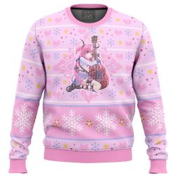 Angel Beats Yui Loves Guitar Ugly Christmas Sweater Perfect And Unique Gifts For Adults Kids On Christmas