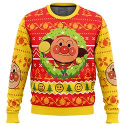 Anpanman Ugly Christmas Sweater Perfect And Unique Gifts For Adults Kids On Christmas Holiday