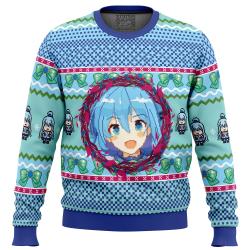 Aqua KonoSuba Ugly Christmas Sweater Perfect And Unique Gifts For Adults Kids On Christmas
