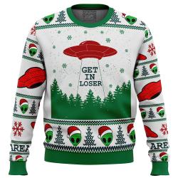 Area 51 Get in Loser Ugly Christmas Sweater Perfect And Unique Gifts For Adults Kids On Christmas