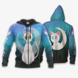 Anime Artermis Cat Hoodie Sailor Moon Anime Perfect And Unique Gifts For Otaku Anime Fans On Christmas