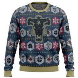 Asta Black Clover Ugly Christmas Sweater Perfect And Unique Gifts For Adults Kids On Christmas