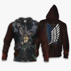 Anime Attack On Tian Armin Arlert Hoodie AOT Final Season Anime Shirt Perfect And Unique Gifts For Otaku Anime Fans On Christmas