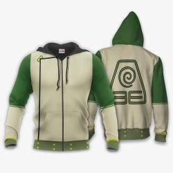 Anime Toph Beifong Uniform Costume Hoodie Anime Costume Perfect And Unique Gifts For Otaku Anime Fans On Christmas