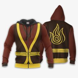 Anime Zuko Uniform Costume Hoodie Anime Costume Perfect And Unique Gifts For Otaku Anime Fans On Christmas