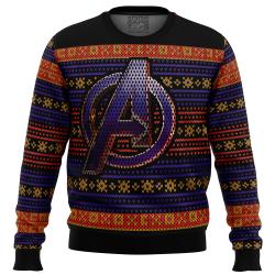 Avengers Logo Ugly Christmas Sweater Perfect And Unique Gifts For Adults Kids On Christmas