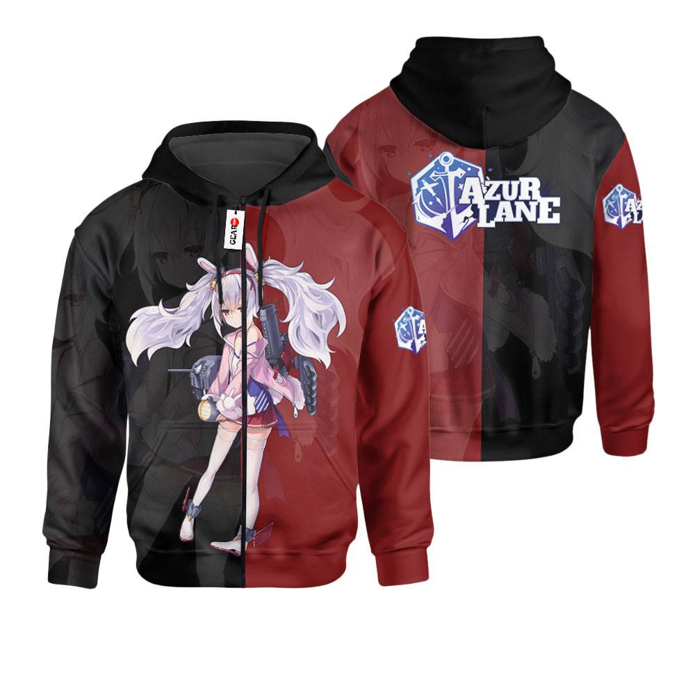 Anime Azur Lane Laffey Custom Gaming Hoodie VA2209 Perfect And Unique Gifts For Otaku Anime Fans On Christmas