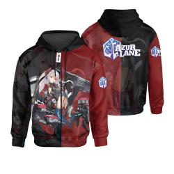Anime Azur Lane Prinz Eugen Custom Gaming Hoodie VA2209 Perfect And Unique Gifts For Otaku Anime Fans On Christmas