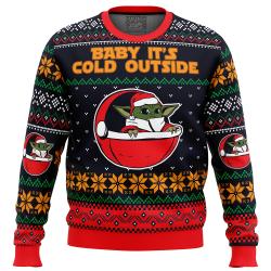 Baby It’s Cold Outside Star Wars Ugly Christmas Sweater Perfect And Unique Gifts For Adults Kids On Christmas