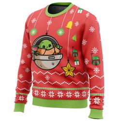 Baby Yoda Ugly Christmas Sweater Perfect And Unique Gifts For Adults Kids On Christmas